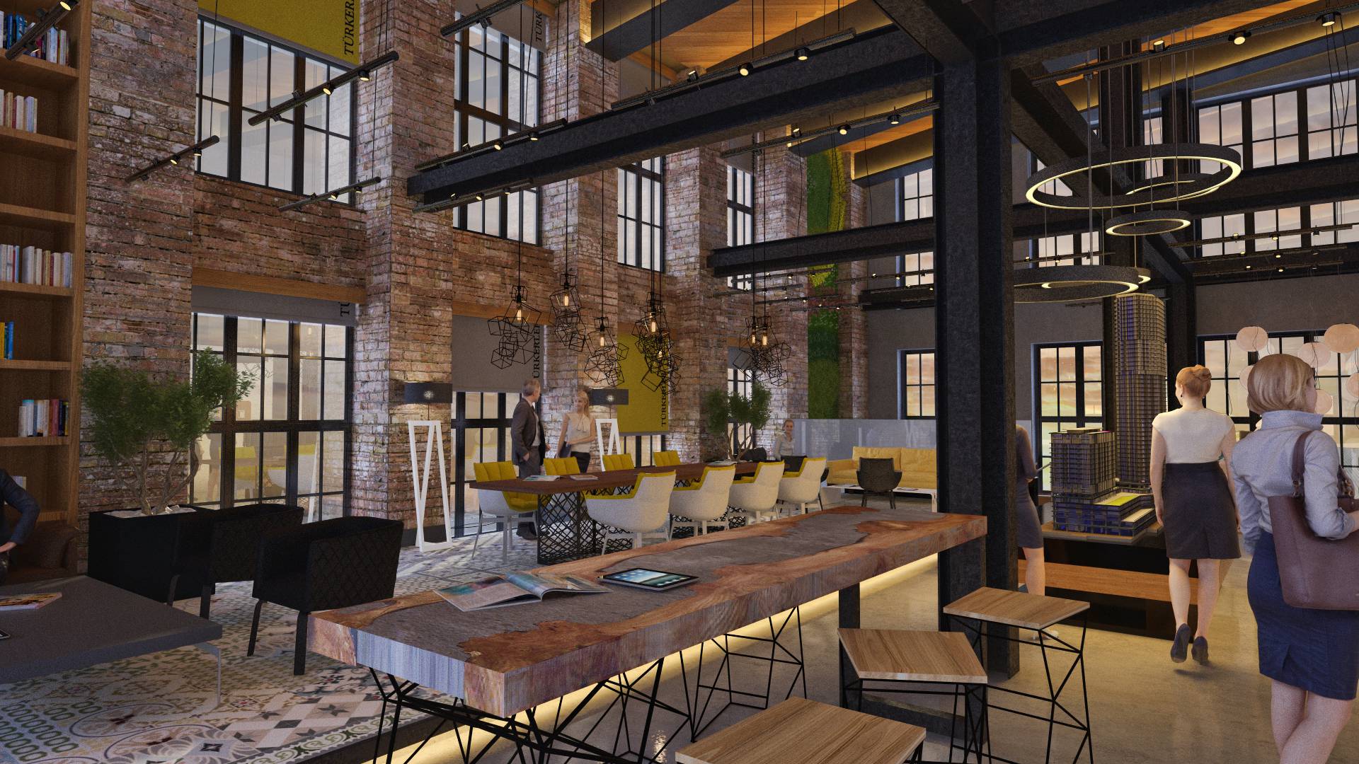 MAHAL BOMONTI IZMIR SALES OFFICE TURKERLER